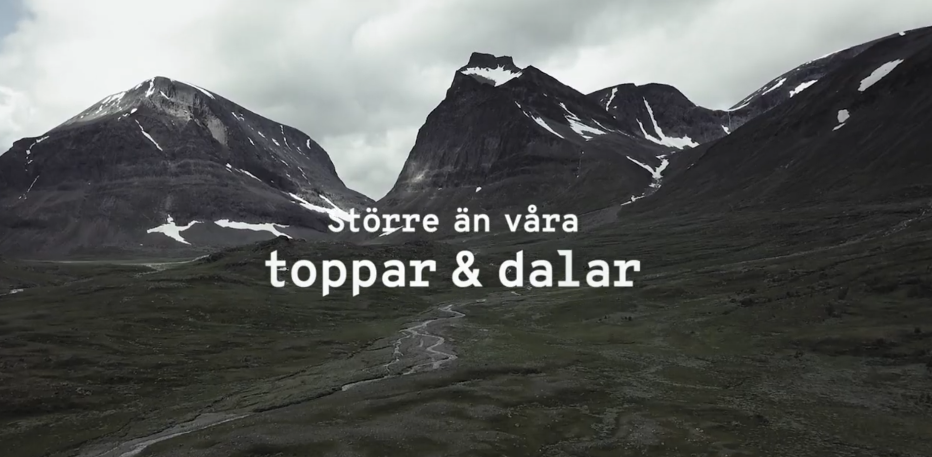 Större än våra toppar och dalar