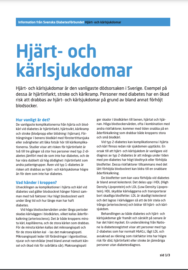 Hjärta och kärlsjukdomar