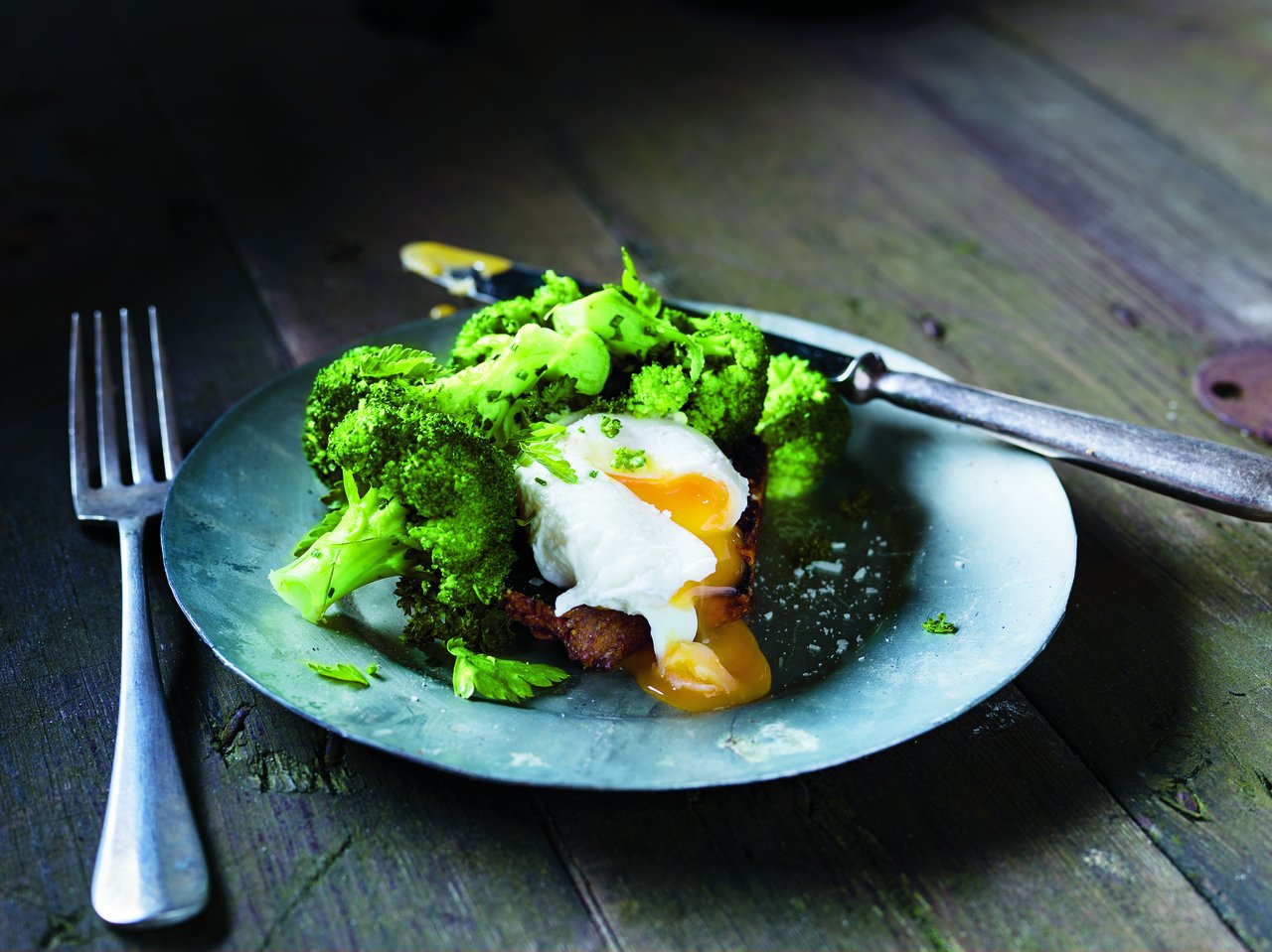 Örtslungad broccoli