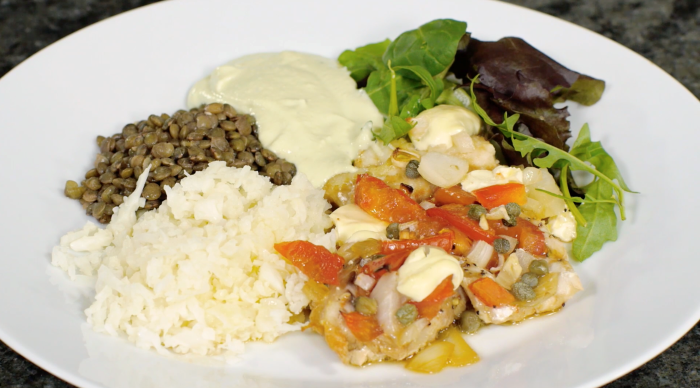 Fiskfiléer i ugn med soja och citron