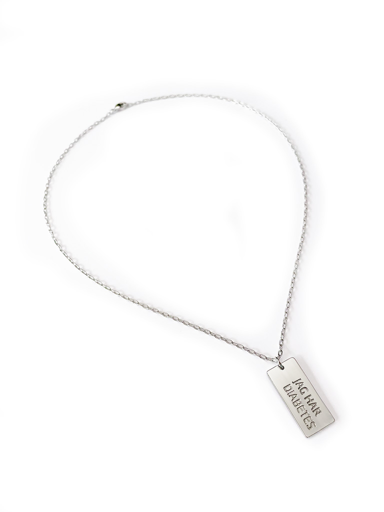 Halsband - Jag har diabetes