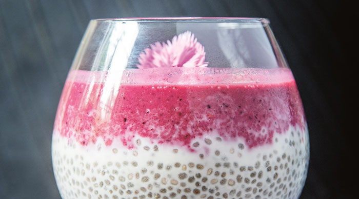 Bärig chiafröpudding