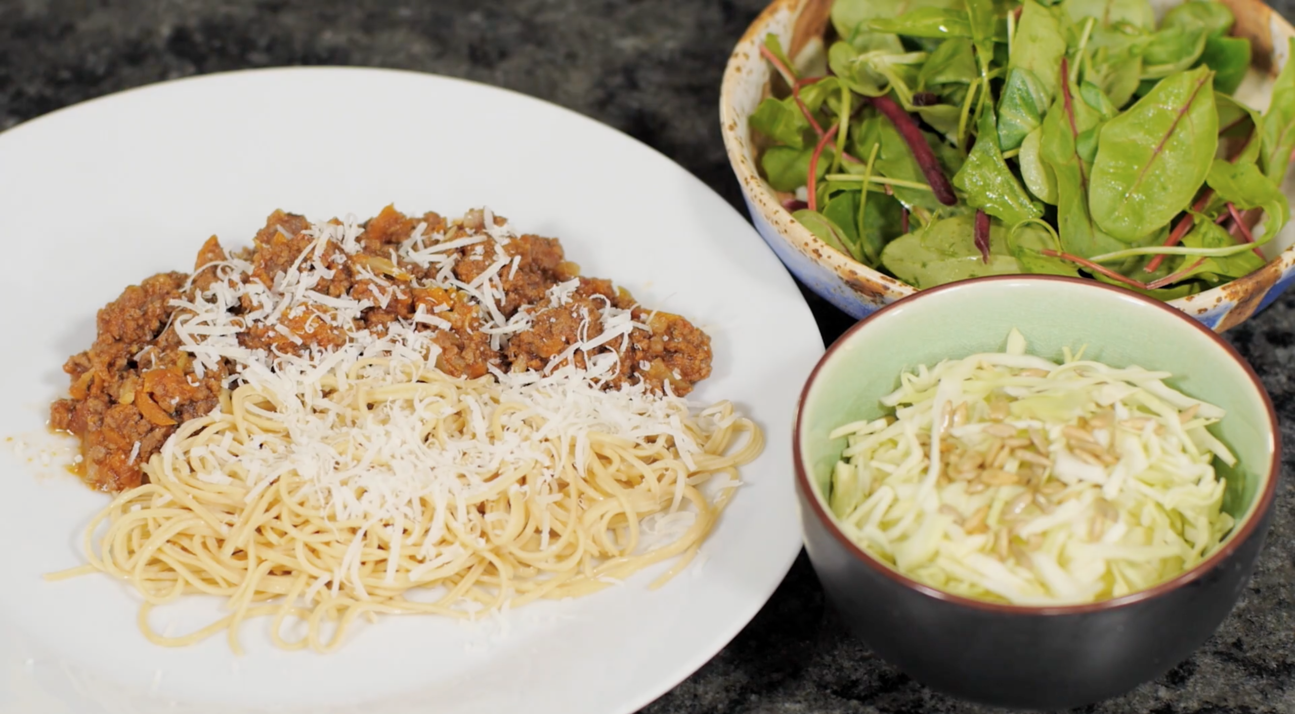 Spagetti och köttfärssås